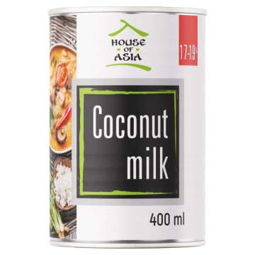 HOUSE OF ASIA Mleczko kokosowe BIO (tł. 17-19%)