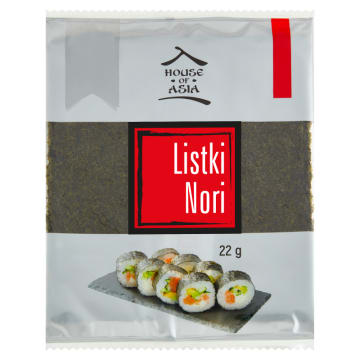 HOUSE OF ASIA Listki alg morskich 8 szt.
