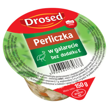 Perliczka w galarecie bez "E"