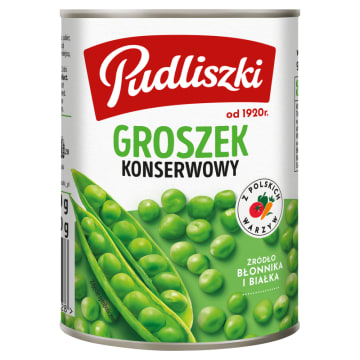 PUDLISZKI Groszek konserwowy