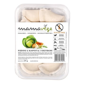 Pierogi z kapustą i grzybami
