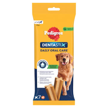 PEDIGREE Denta Stix Duże Rasy Przysmak dla Psów (7 sztuk)