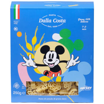 DALLA COSTA Makaron dla dzieci Myszka Miki (z pszenicy durum)