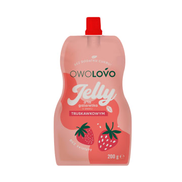 OWOLOVO Jelly Galaretka jabłko-truskawka