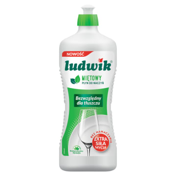 LUDWIK Płyn do mycia naczyń- miętowy
