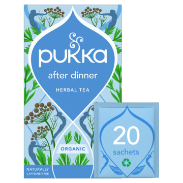 PUKKA Feel New Herbata ziołowa z anyżem, koprem włoskim i kardamonem BIO 20 torebek (saszetki)