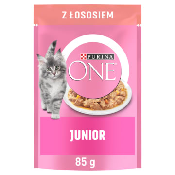 PURINA ONE Junior Pokarm dla kota Łosoś