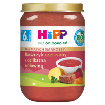 Barszczyk czerwony z delikatną wołowiną po 6 miesiącu