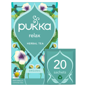 PUKKA Relax Herbatka BIO 20 torebek (saszetki)