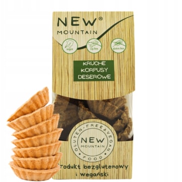 NEW MOUNTAIN Kruche korpusy deserowe bezglutenowe