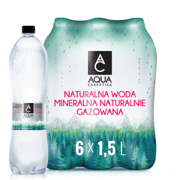 Woda mineralna naturalnie gazowana