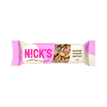 NICK'S Baton z orzeszkami ziemnymi i czekoladą
