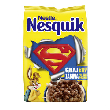 NESTLE Nesquik Zbożowe kuleczki o smaku czekoladowym