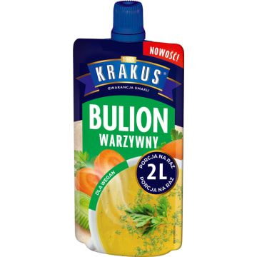 KRAKUS Bulion warzywny (porcja na raz)