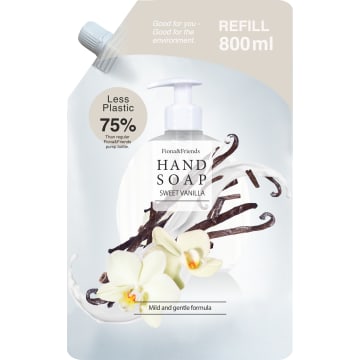 Fiona & Friends Mydło w płynie do rąk Vanilla - zapas