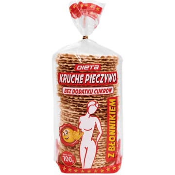 DIETA Kruche pieczywo z błonnikiem