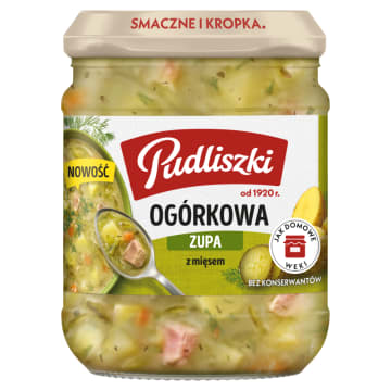 PUDLISZKI Zupa ogórkowa z mięsem