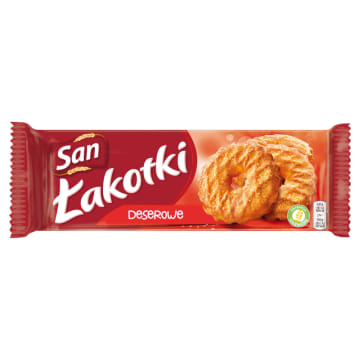 SAN Łakotki Ciasteczka deserowe z cukrem