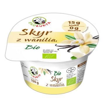 Jogurt Skyr typu islandzkiego z wanilią BIO
