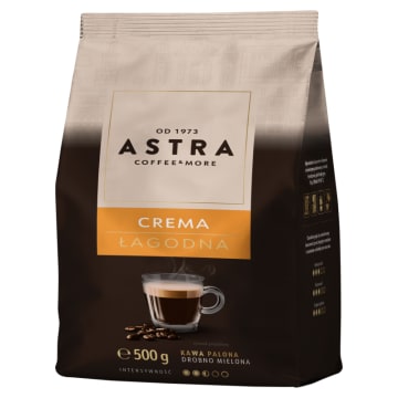 ASTRA Crema Łagodna Kawa mielona