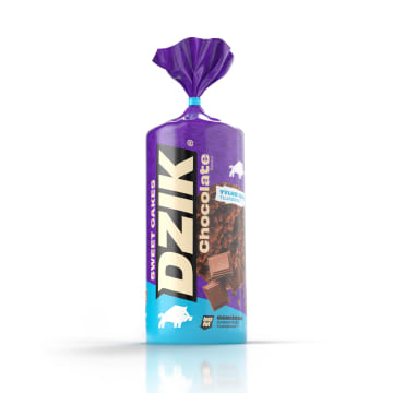 WK DZIK Wafle ryżowo-kukurydziane czekoladowe