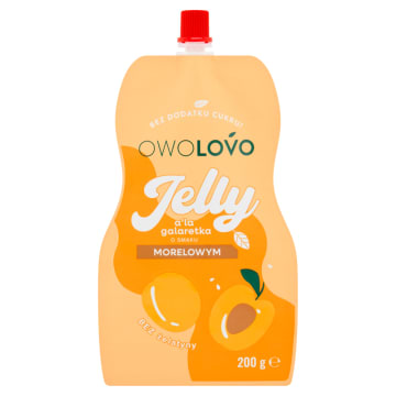OWOLOVO Jelly Galaretka jabłko morela
