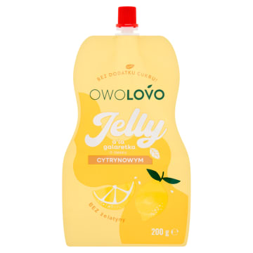 OWOLOVO Jelly Galaretka jabłko cytryna