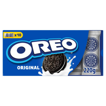 OREO Ciastka kakaowe z nadzieniem o smaku waniliowym