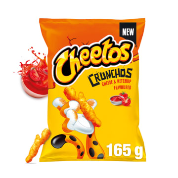 CHEETOS Crunchos Chrupki kukurydziane o smaku serowo-ketchupowym