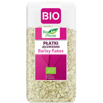 BIO PLANET Płatki jęczmienne BIO