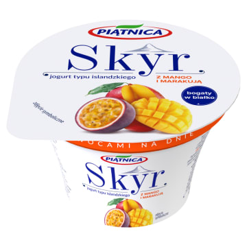 Jogurt typu islandzkiego z mango i marakują