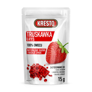 KRESTO Truskawka liofilizowana (grys)