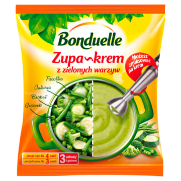 Zupa krem z zielonych warzyw