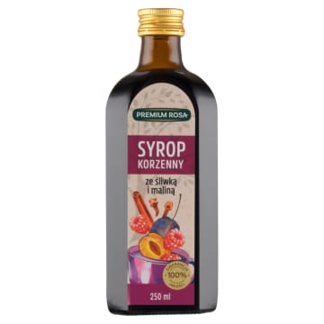Syrop korzenny ze śliwek i malin