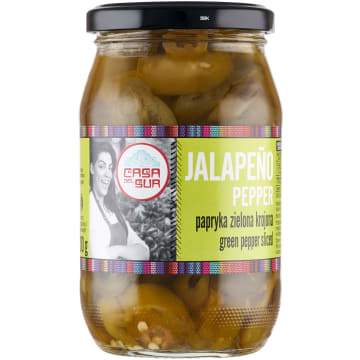 CASA DE MEXICO Papryka jalapeno zielona (krojona)
