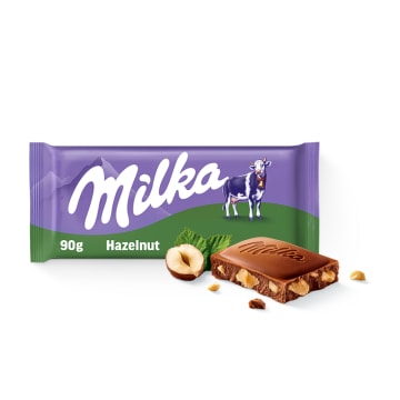 MILKA Czekolada mleczna Hazelnuts