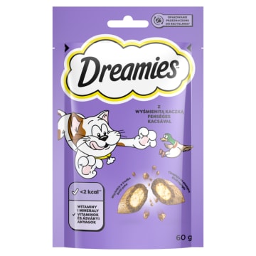 DREAMIES Przysmaki dla Kotów z Wyśmienitą Kaczką
