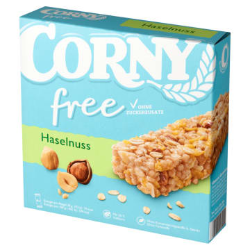 CORNY Baton zbożowy z orzechami laskowymi 6x20g