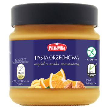 PRIMAVIKA Pasta migdał z pomarańczą