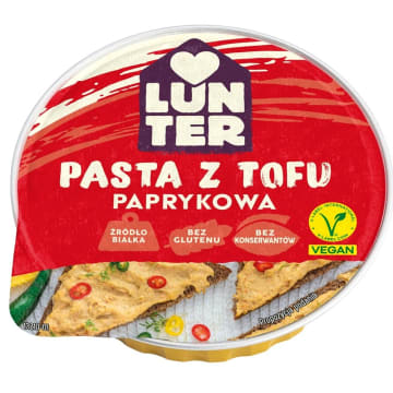 LUNTER Pasta z tofu paprykowa z chili