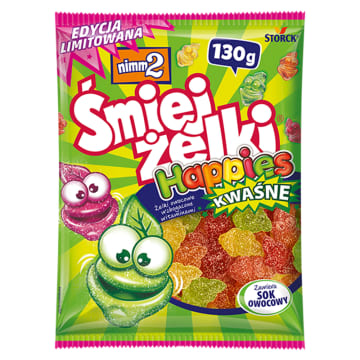Śmiejżelki Happies kwaśne