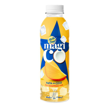 HELLO DAY! MAGICO Napój mango z kawałkami kokosa (nata de coco)
