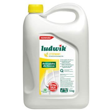 LUDWIK Płyn do mycia naczyń- cytrynow