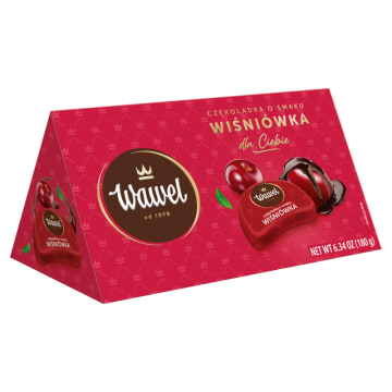 WAWEL Czekoladki nadziewane o smaku Wiśniówki