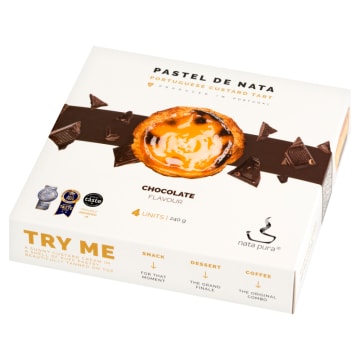Budyniowe babeczki z czekoladą mrożone (4x60g)