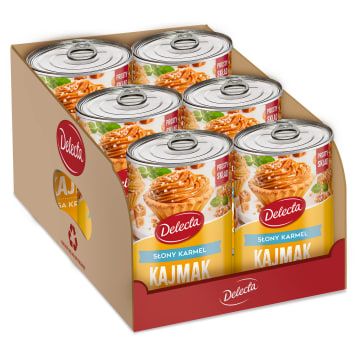 DELECTA Kajmak - masa krówkowa słony karmel