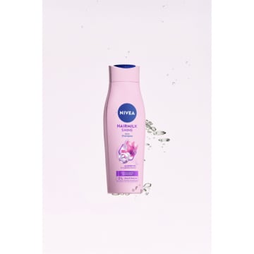 NIVEA Hairmilk Mleczny szampon wyzwalający blask Natural Shine