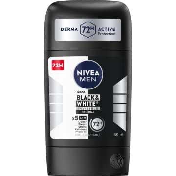 NIVEA MEN Black & White Antyperspirant w sztyfcie