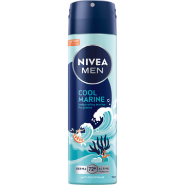 NIVEA MEN Antyperspirant w sprayu Cool Marine
