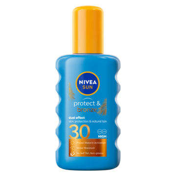 NIVEA SUN Protect & Bronze Balsam w spray'u aktywujący naturalną opaleniznę SPF 30